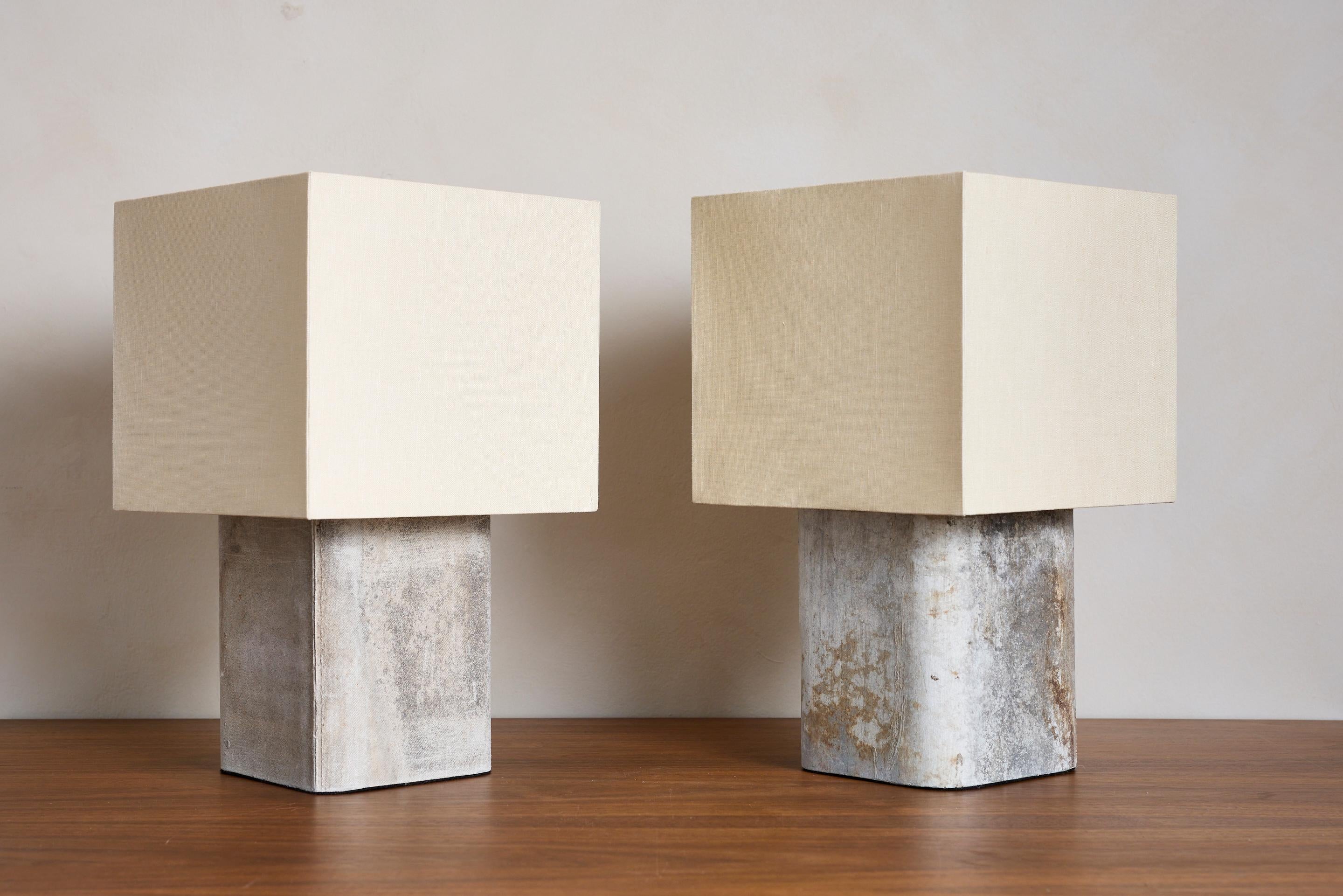 Pair of Willy Guhl Lamps For Sale 14