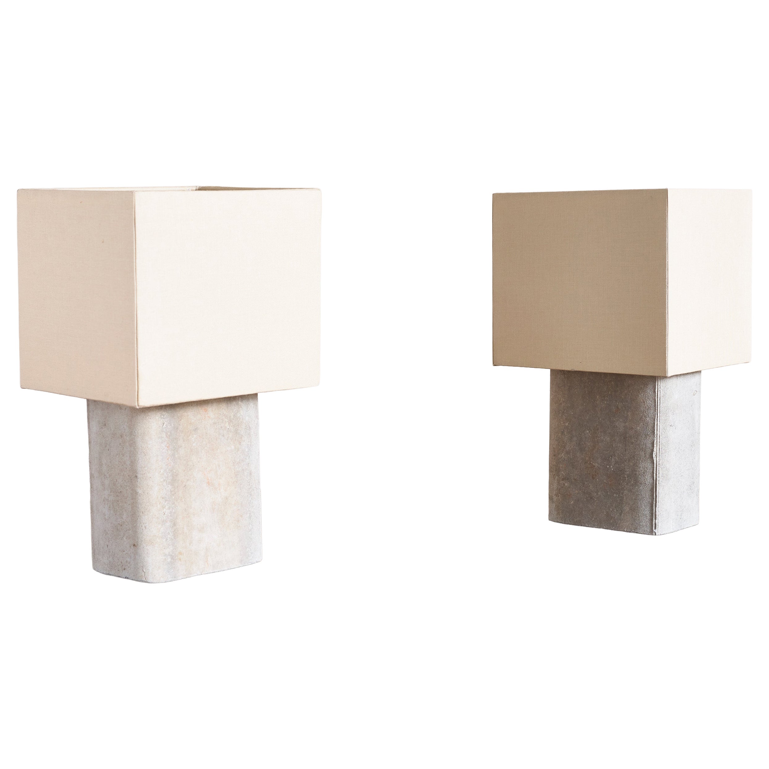 Pair of Willy Guhl Lamps