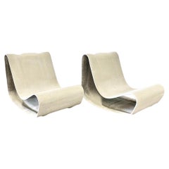 Used Pair of Willy Guhl Loop Chairs, Switzerland