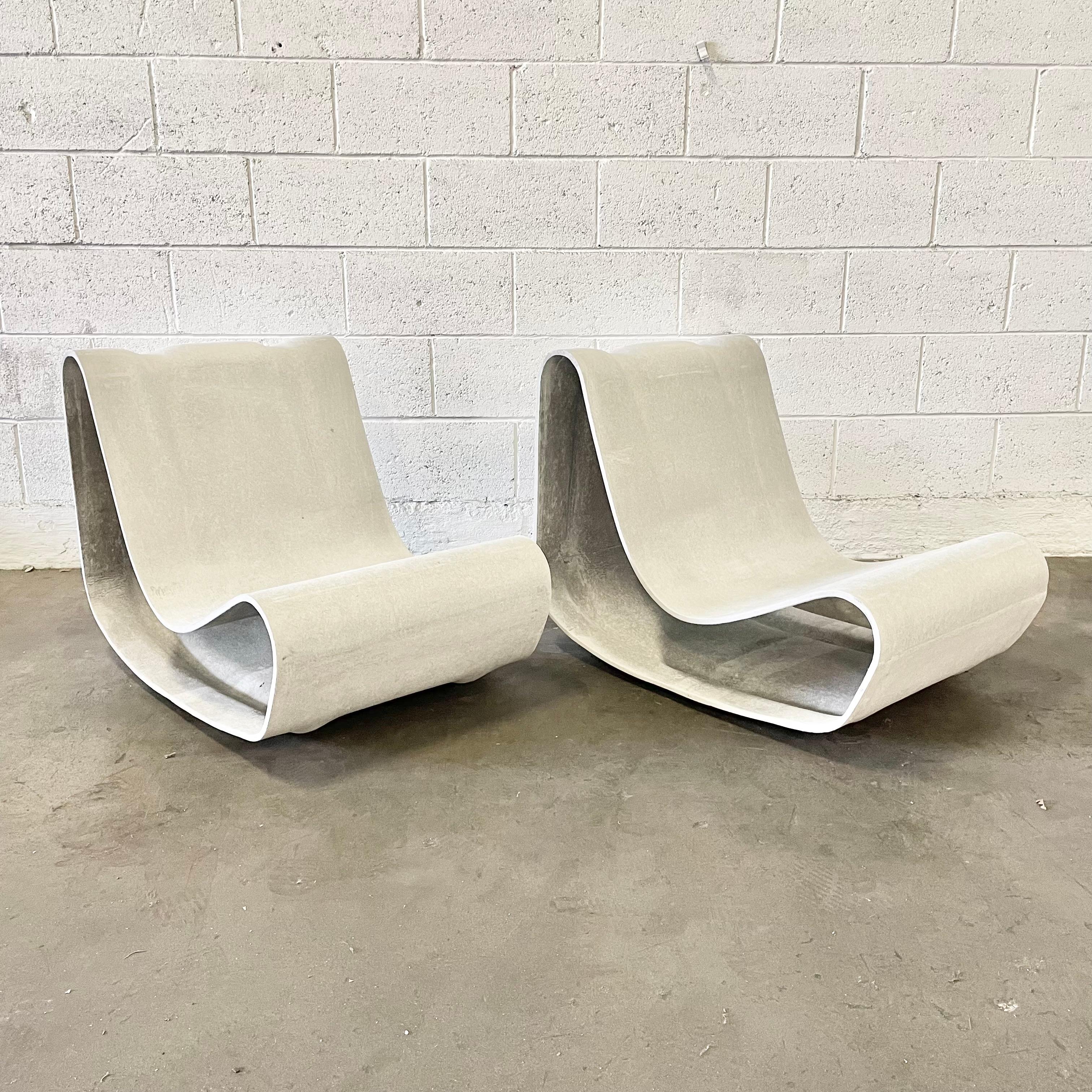 XXI secolo e contemporaneo Pair of Willy Guhl Loop Chairs, Switzerland in vendita