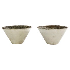 Pair of Willy guhl planters