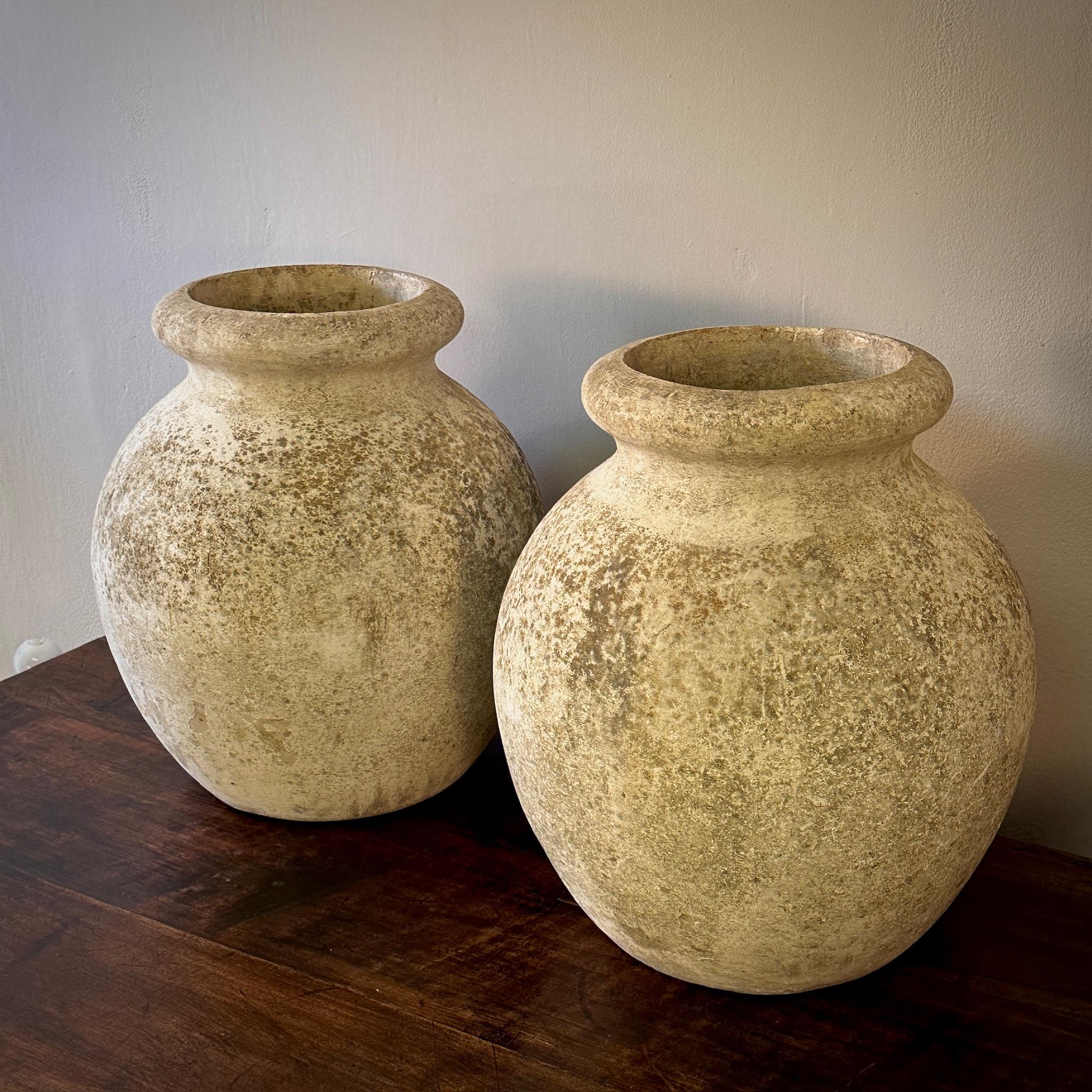 Paire de pots Willy Guhl Bon état - En vente à Los Angeles, CA