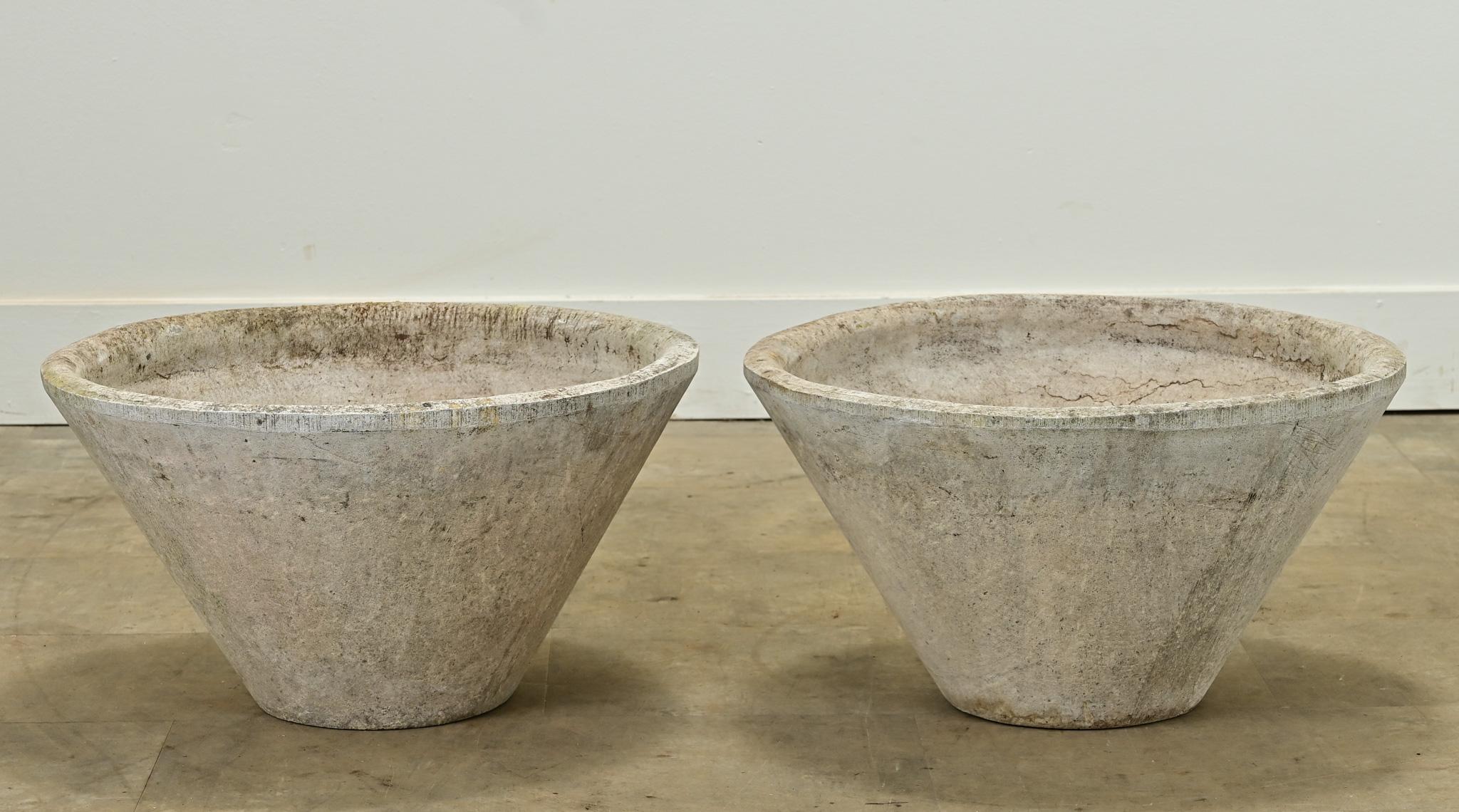 Other Pair of Willy Guhl Small Cone Planters