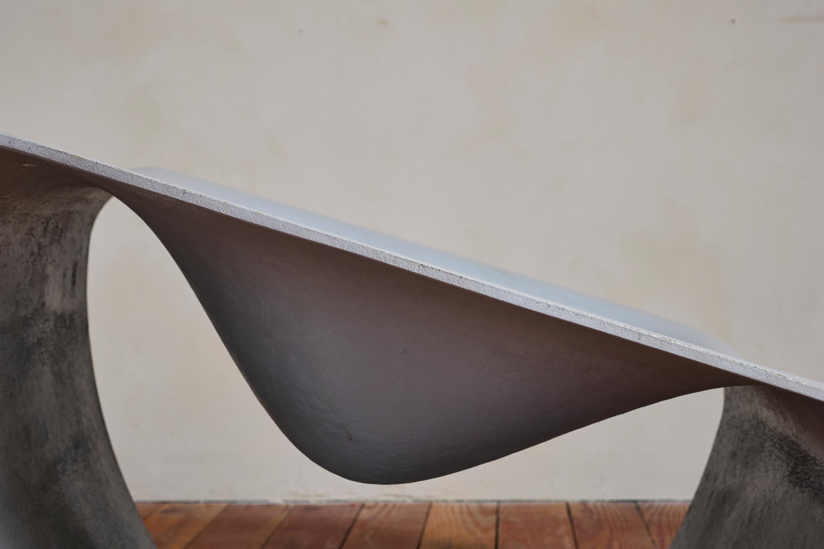 Paire de chaises de style Willy Guhl en vente 4