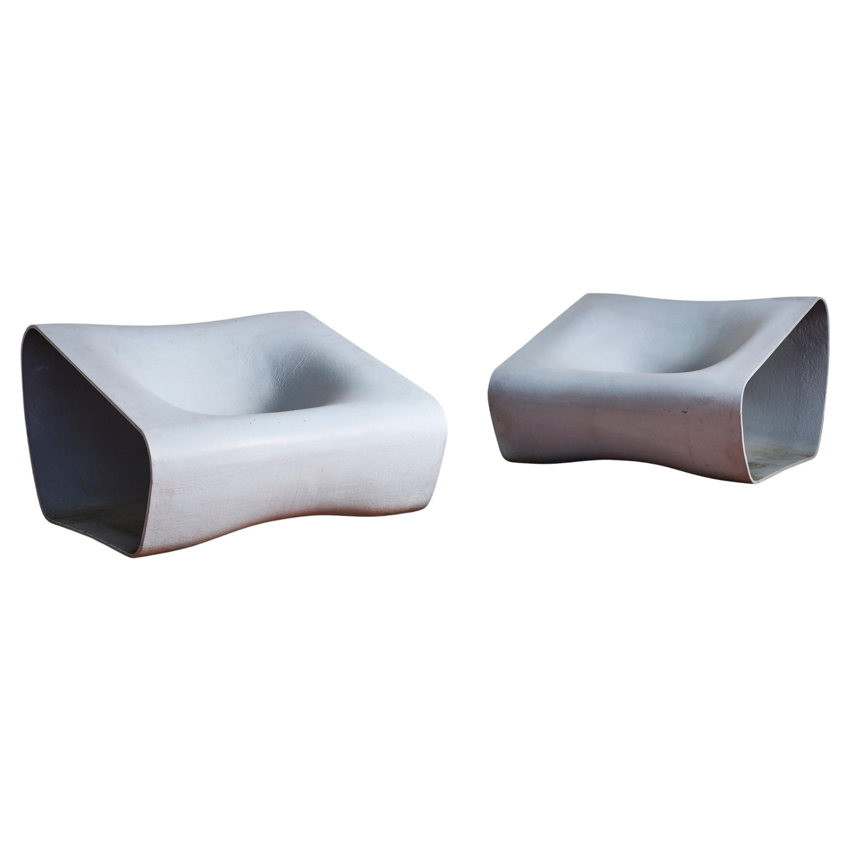 Pair of Willy Guhl Style Chairs