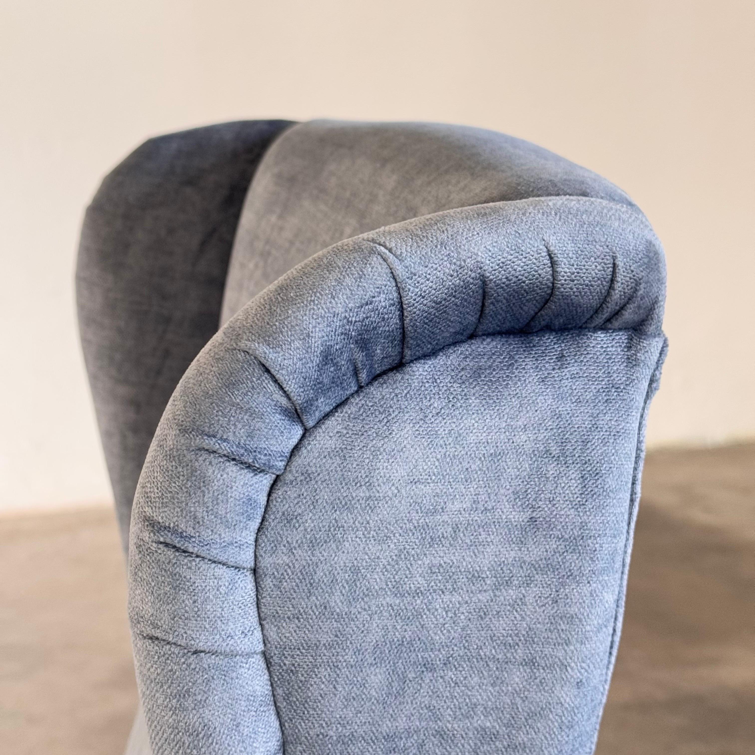 Coppia di poltrone Wingback di Paolo Buffa per Framar, Italia, anni '50 in vendita 8