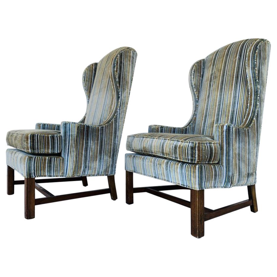 Pair of Wingback Chairs by Gabberto-Harden Furniture