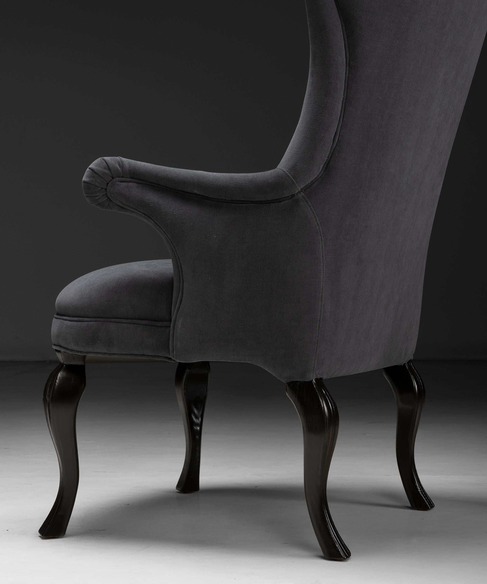 Paire de chaises à dossier bas Danemark, Danemark circa 1950 en vente 2