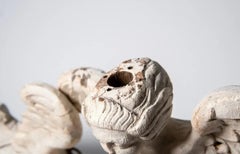 Pair of Winged Angel Wall Mount Candle Holders