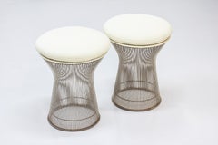 Pair of Wire Stools by Warren Platner for Knoll
