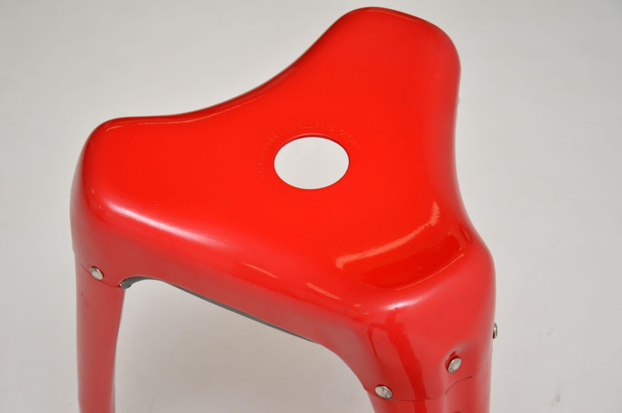 Mid-Century Modern Pair of Wisdom Tooth Stools by Yasu Sasamoto for Dulton
