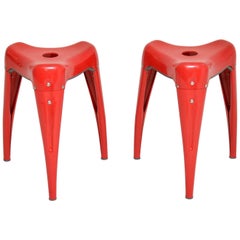 Pair of Wisdom Tooth Stools by Yasu Sasamoto for Dulton