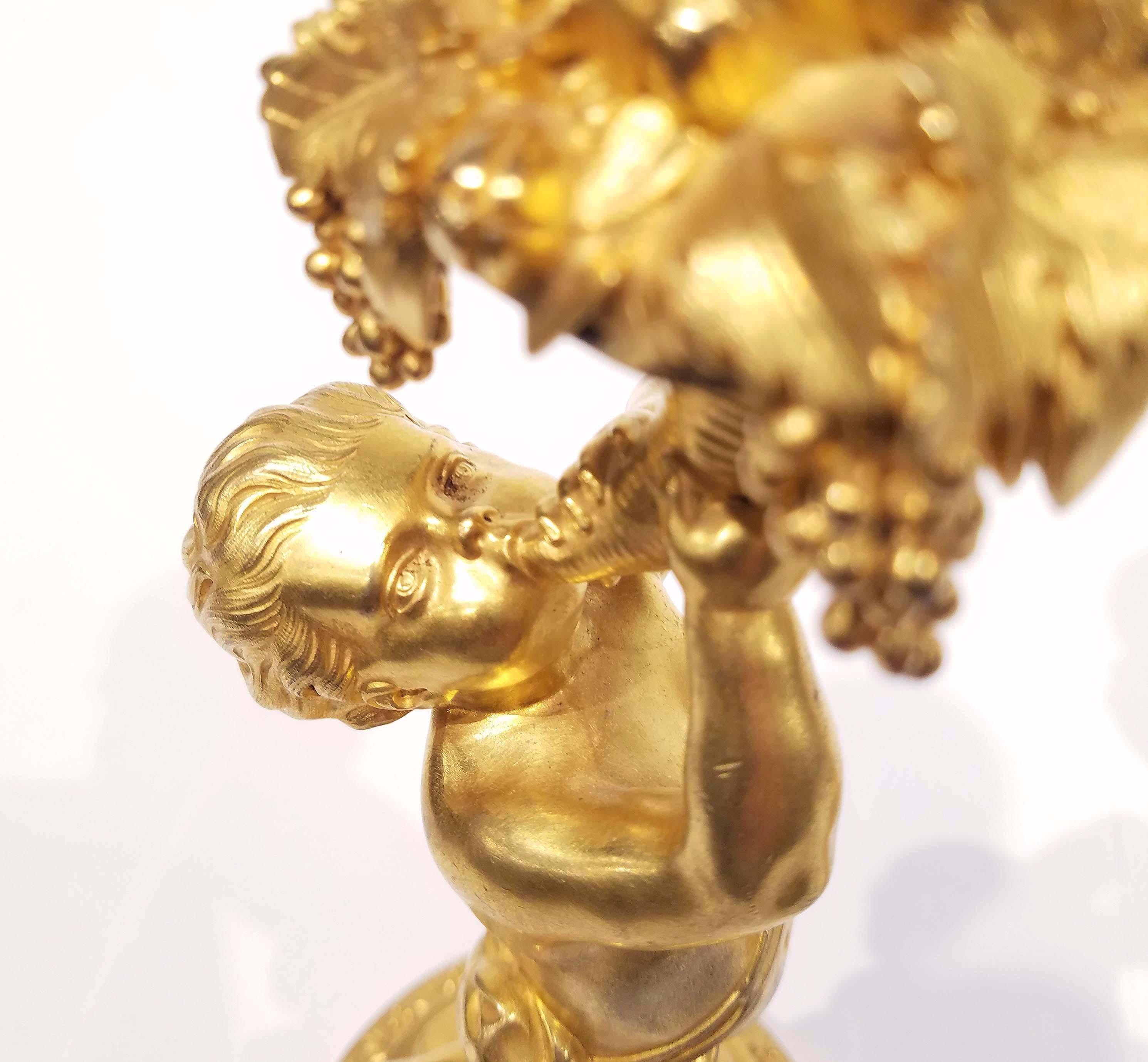 French Pair of Wonderful Ormolu Candlesticks