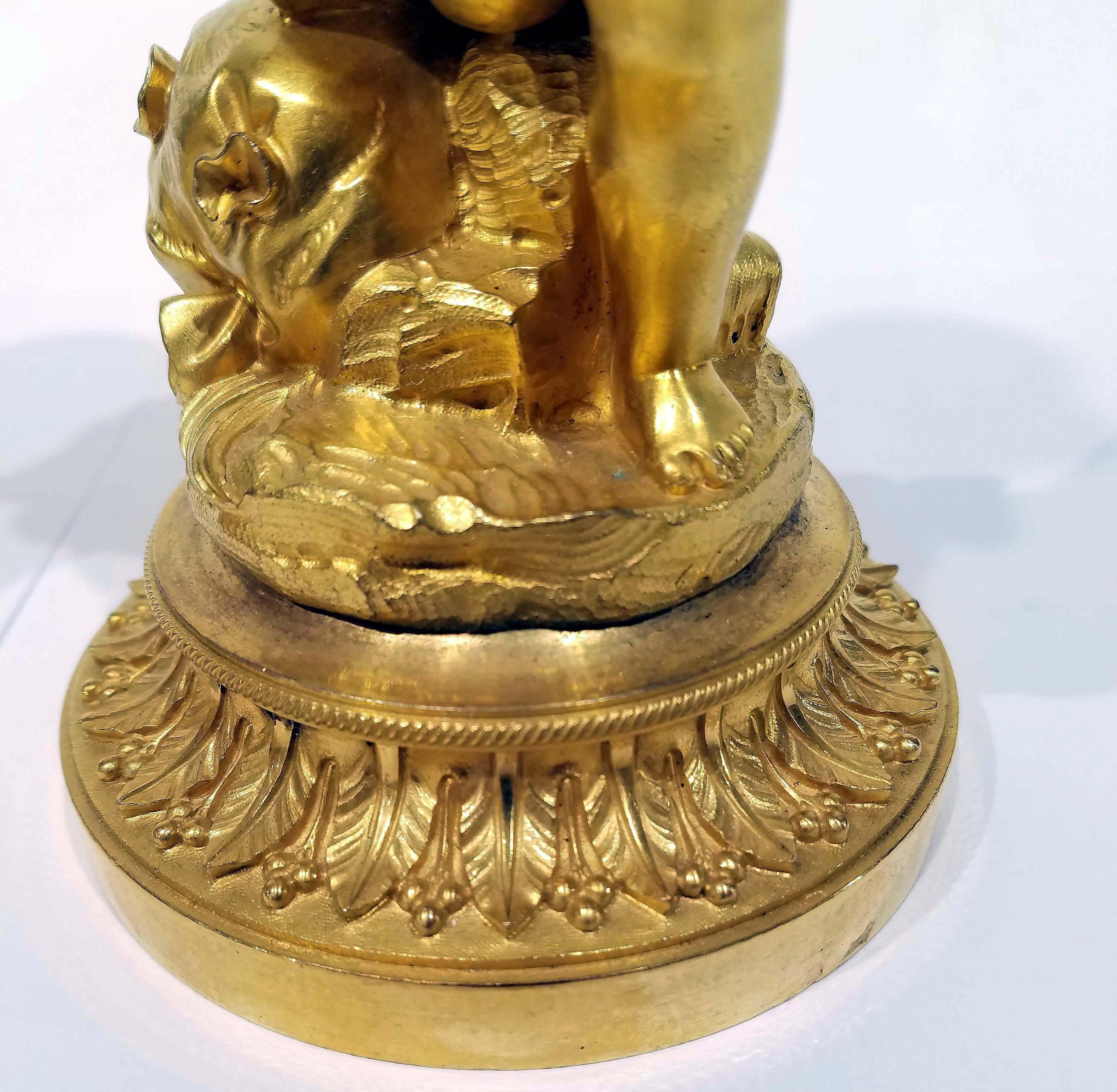 Pair of Wonderful Ormolu Candlesticks 1