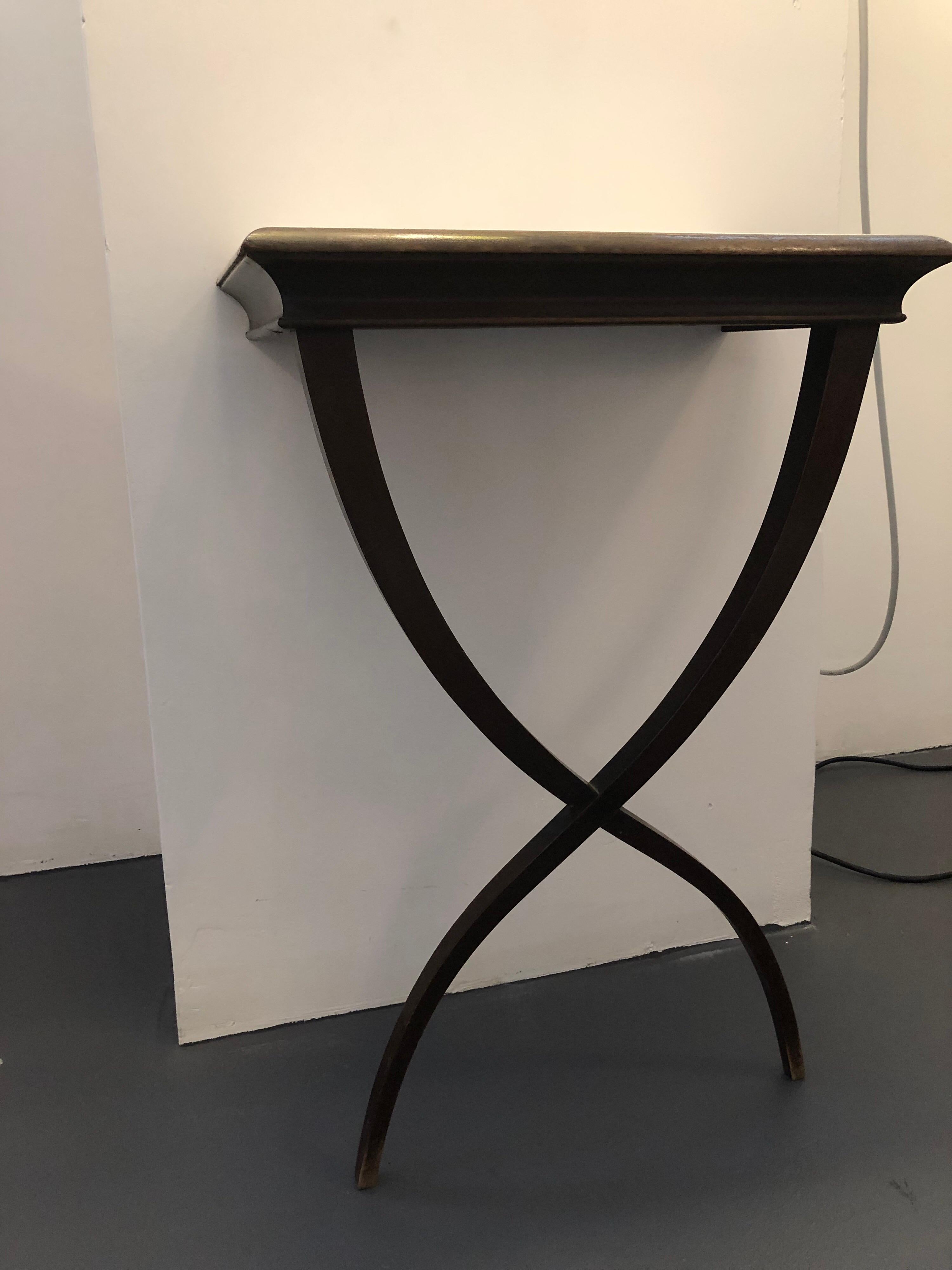 Pair of Wood and Marble Consoles by Paolo Buffa, Italy, 1950s For Sale 1