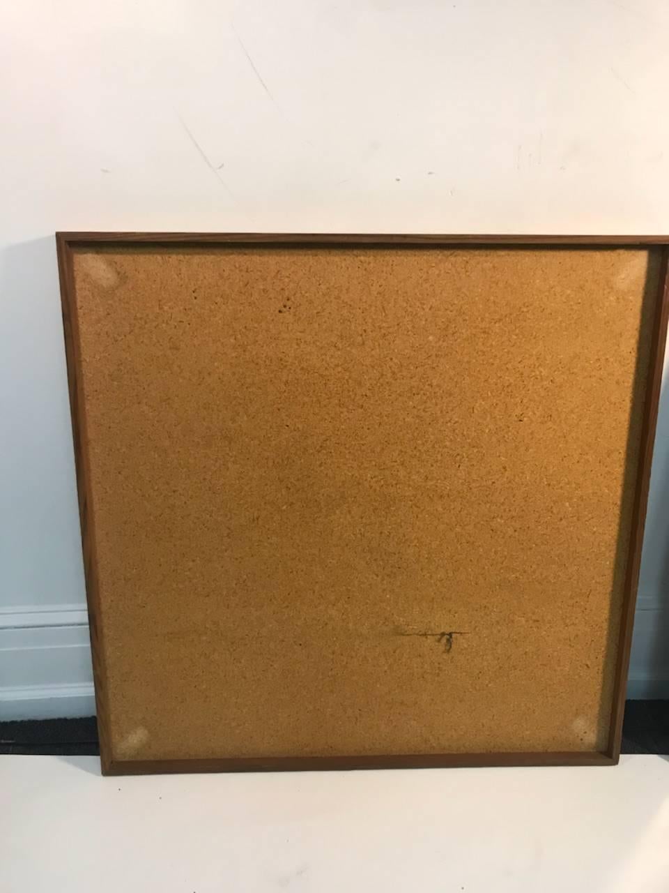 Pair of Wood and Mirror Modernist Arrow Wall Mirrors In Good Condition For Sale In Allentown, PA