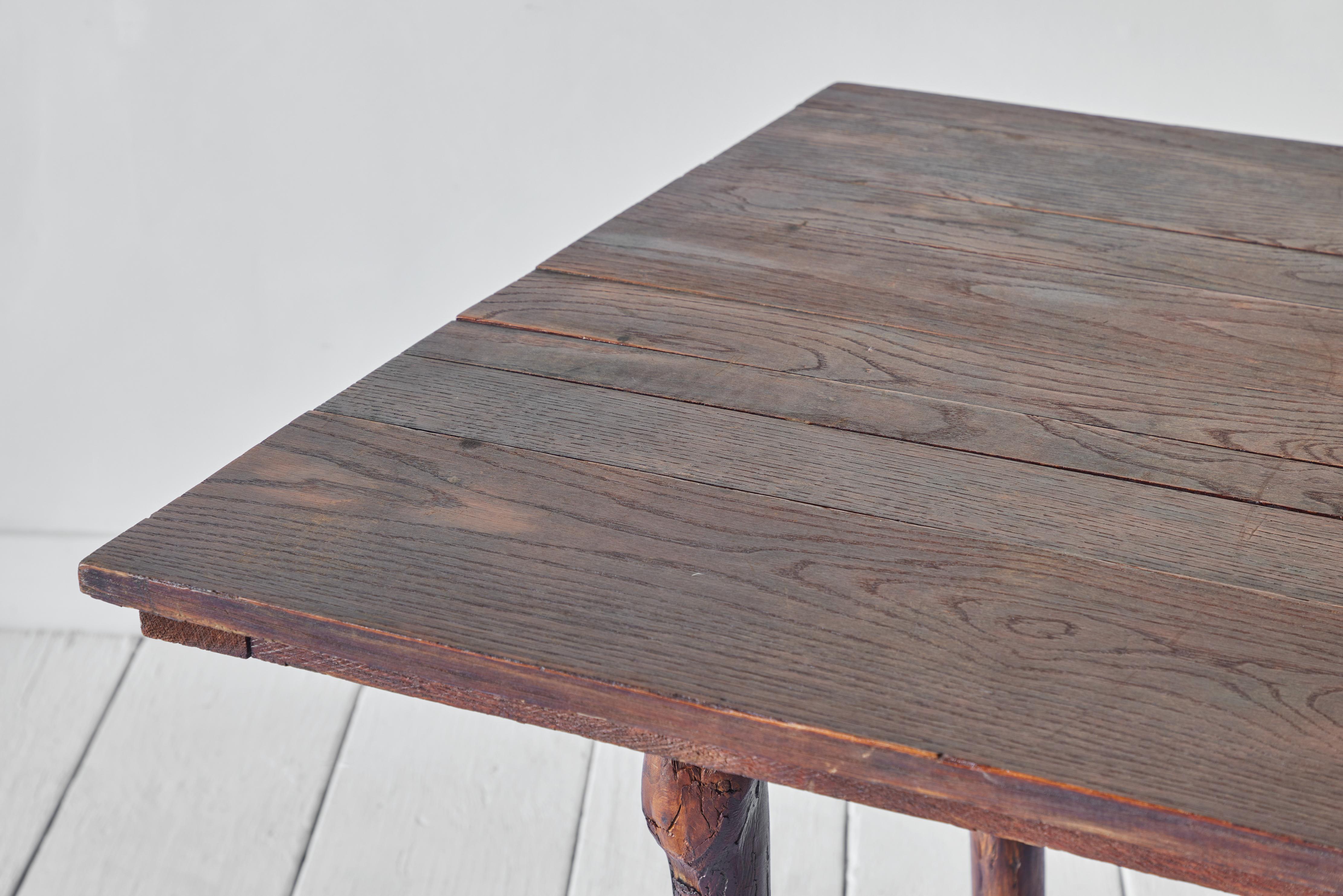 Wood Brutalist Table 2
