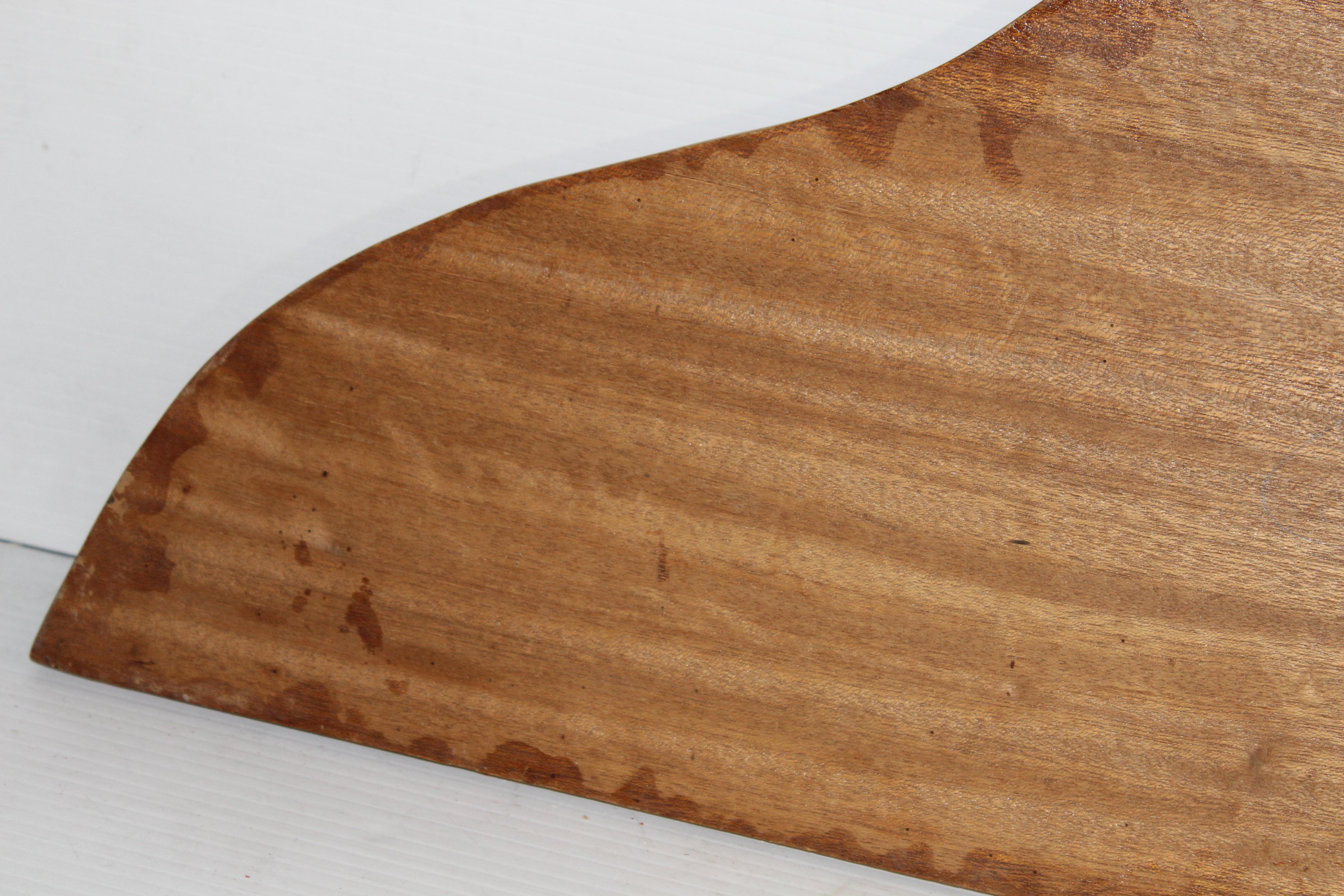 Paire d'art mural sculpté en bois en vente 3