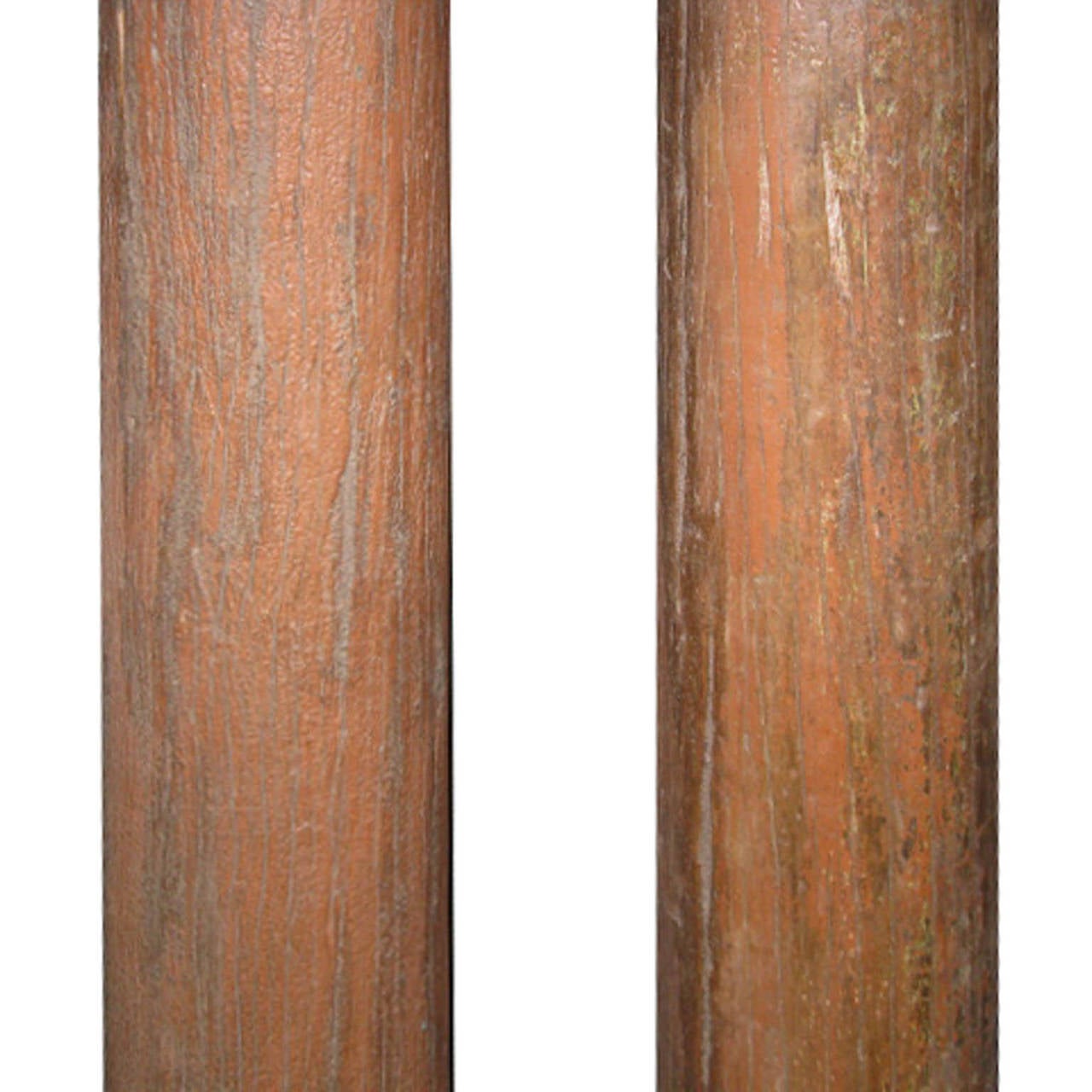 Indian Pair of Wood Columns