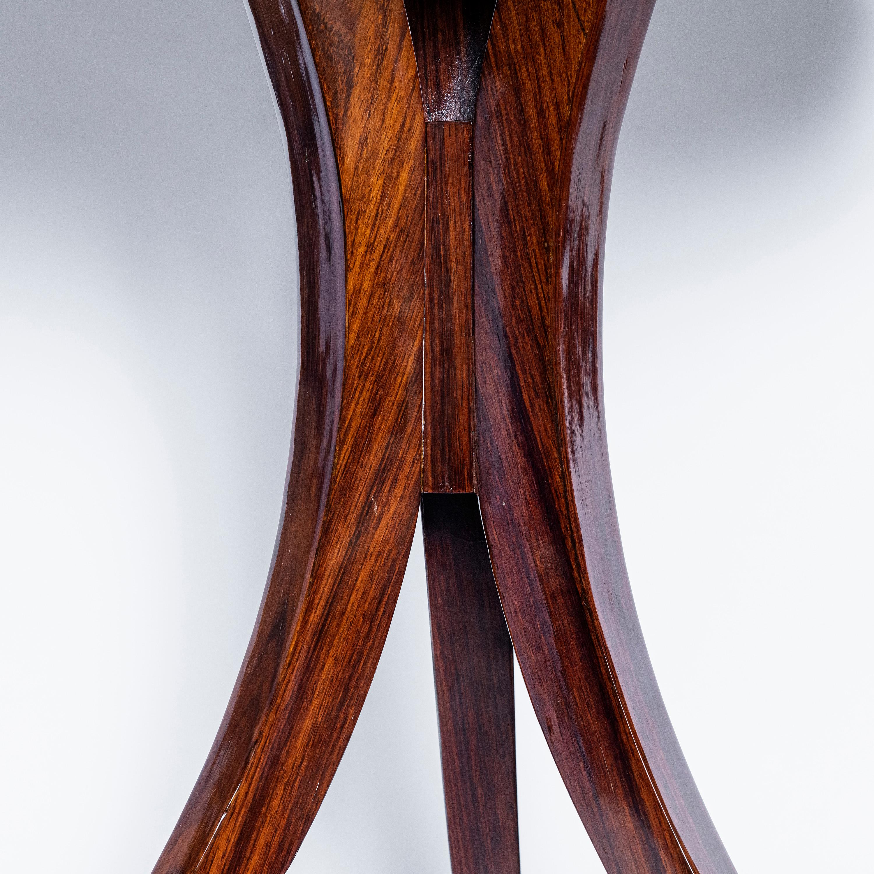 Pair of Wood Side Tables, Art Deco Period, France, circa 1940 1