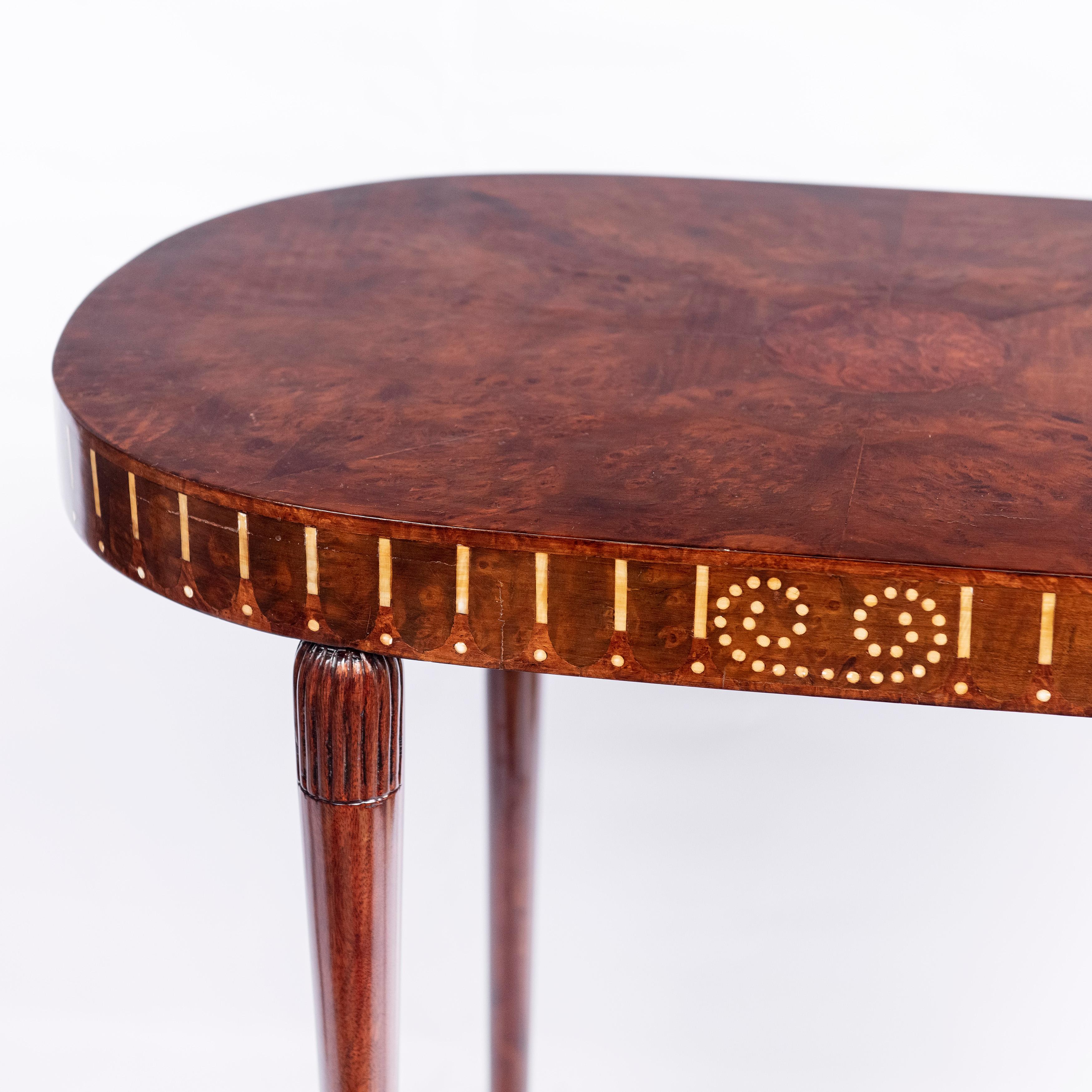 art deco style end tables