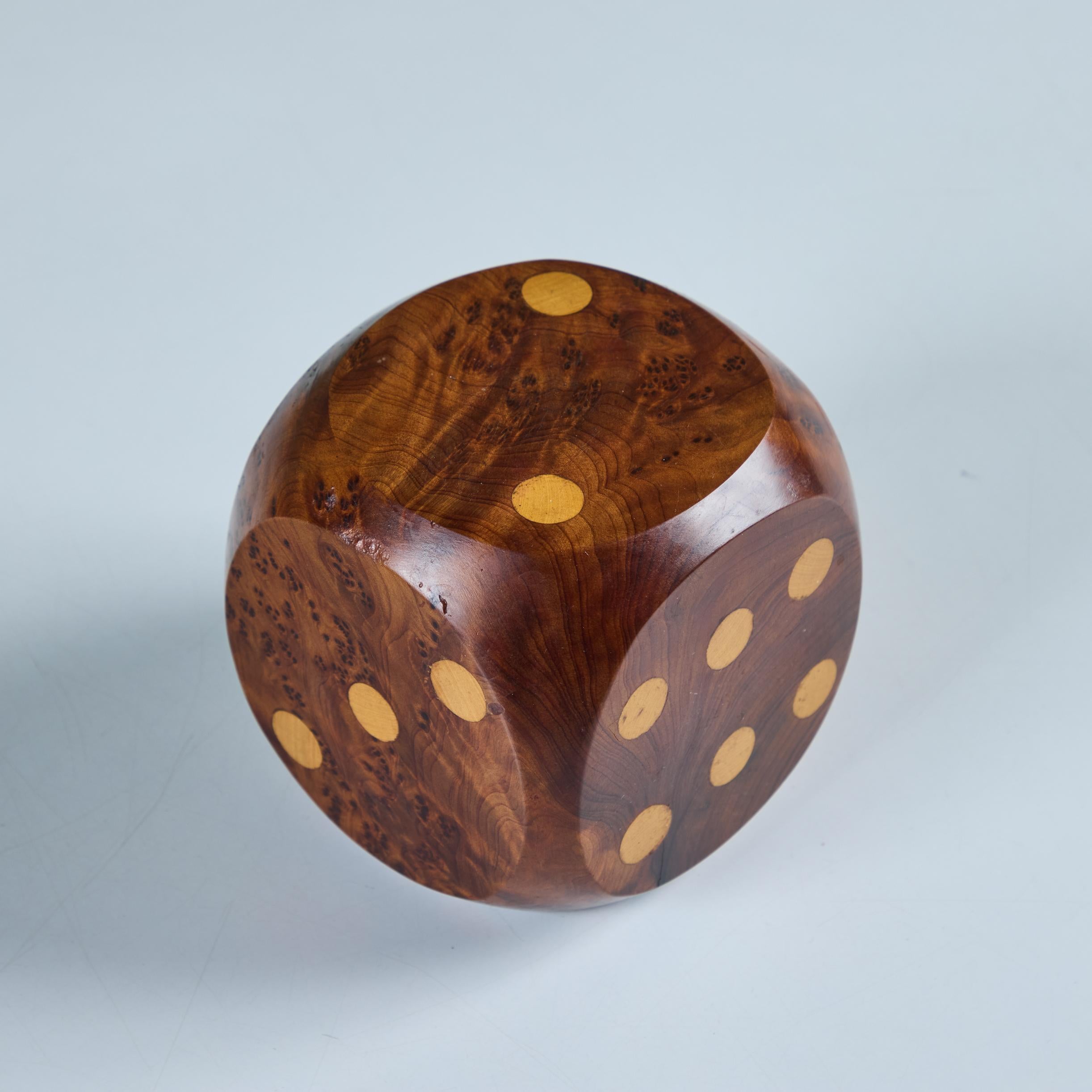 Pair of Wooden Dice For Sale 2