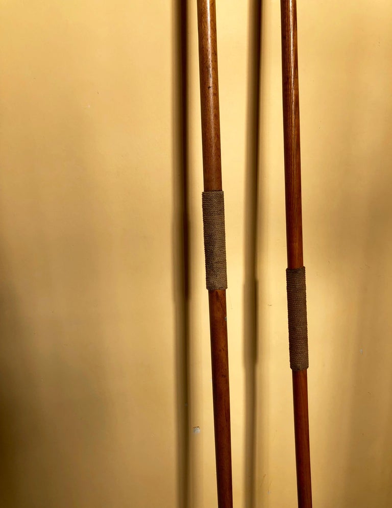 Pair of Wooden Javelins from Karhu, 1950s For Sale at 1stDibs