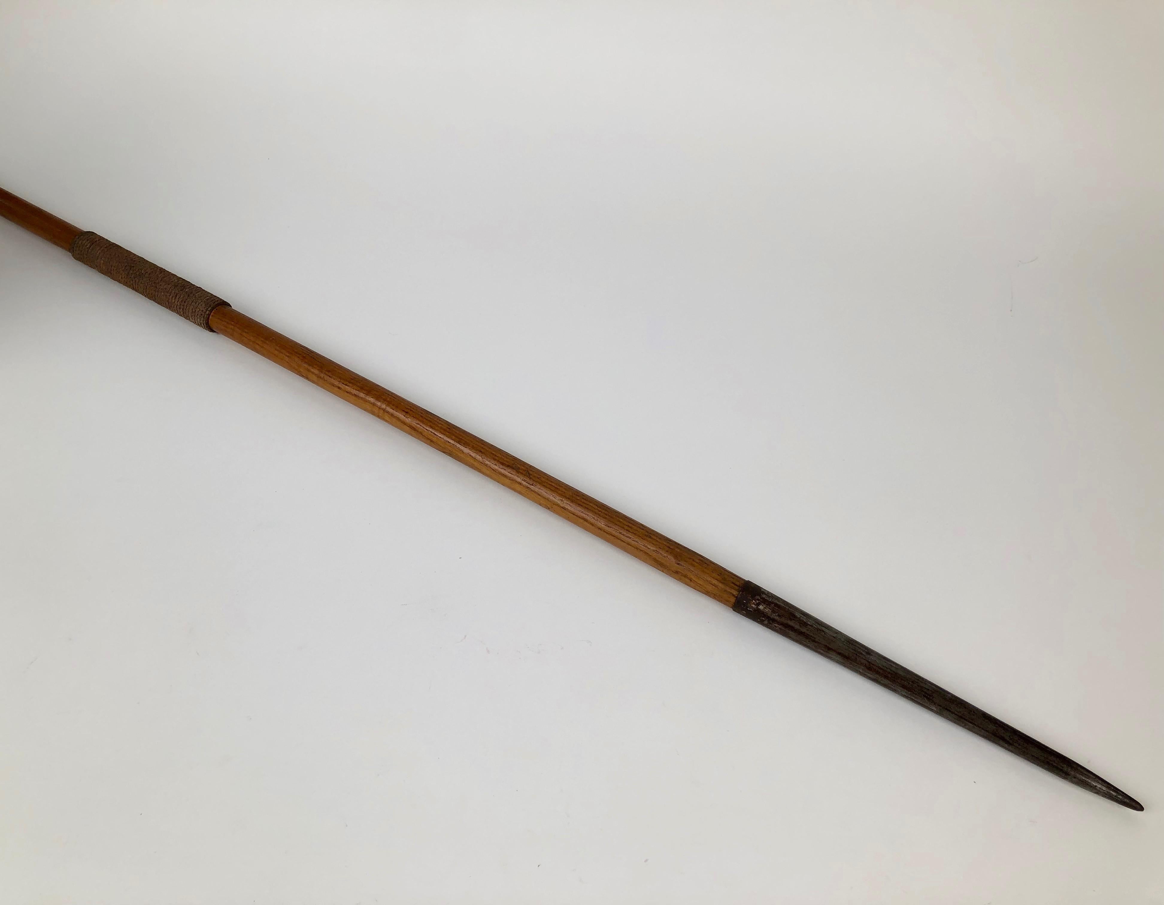 Mid-20th Century Pair of Wooden Javelins from Karhu, 1950s For Sale