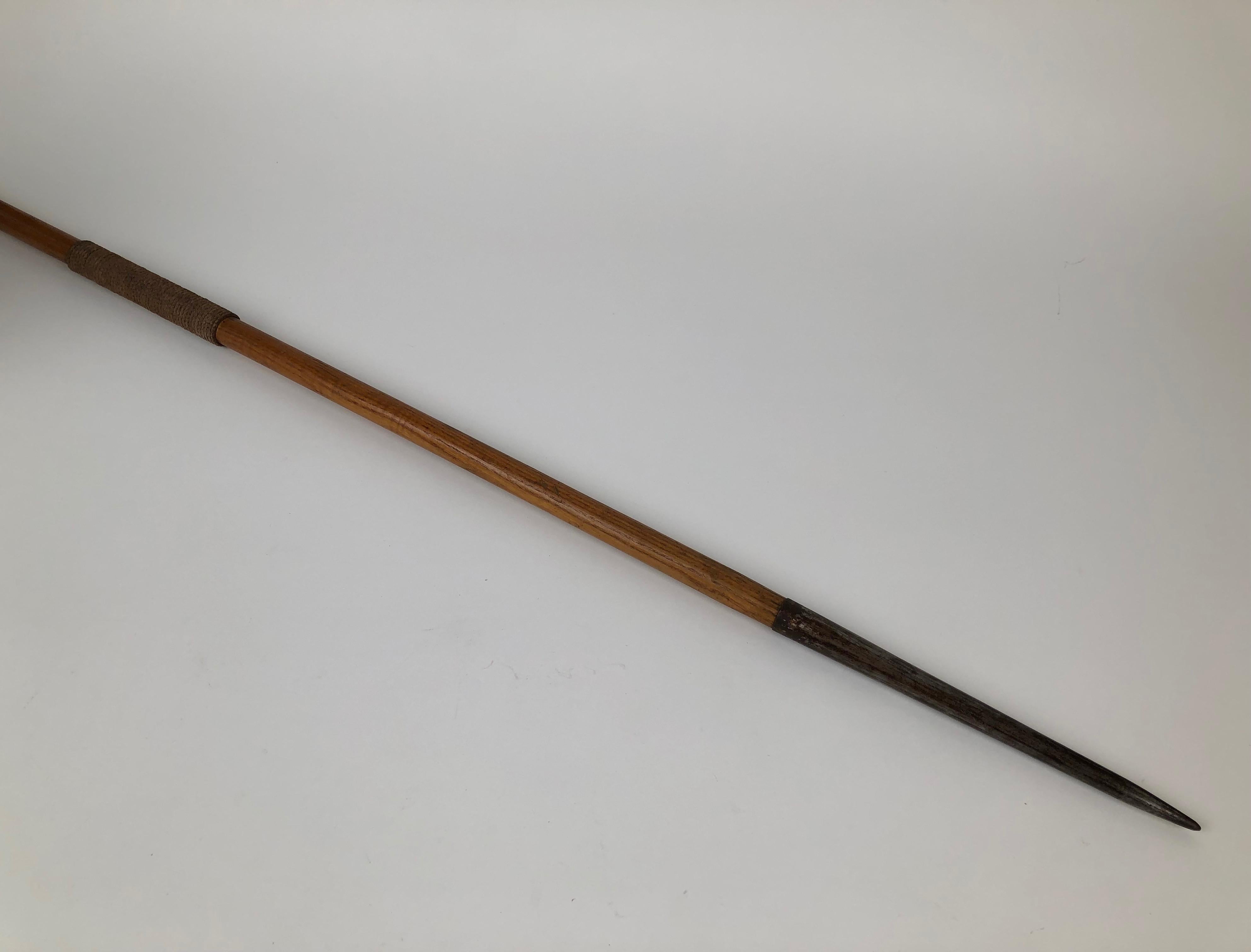 Metal Pair of Wooden Javelins from Karhu, 1950s For Sale