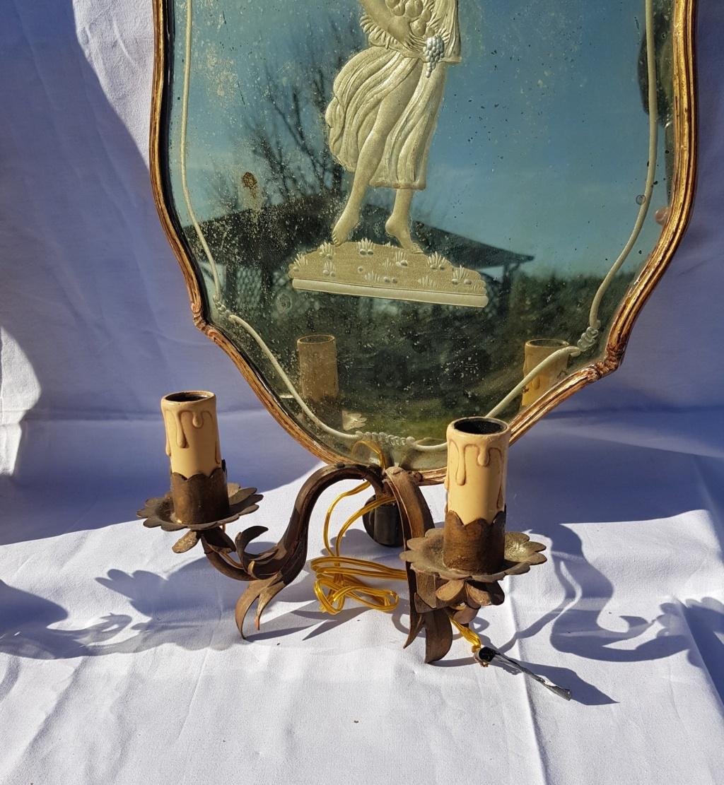 Pair of Wooden Mirrors with Murano Glass, Venice 18th Century, Venetian Rococò In Good Condition In Varmo, IT