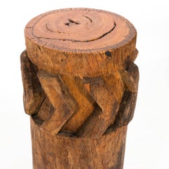 Pair of Wooden Sugar Grinders