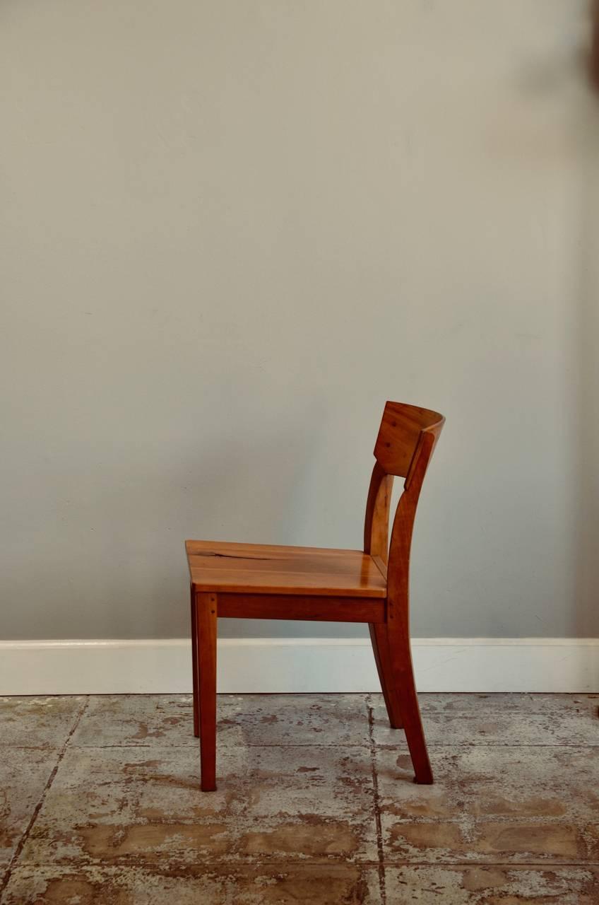 Organic Modern Pair of Woodworker Studio Chairs in the style of Luis Barragán