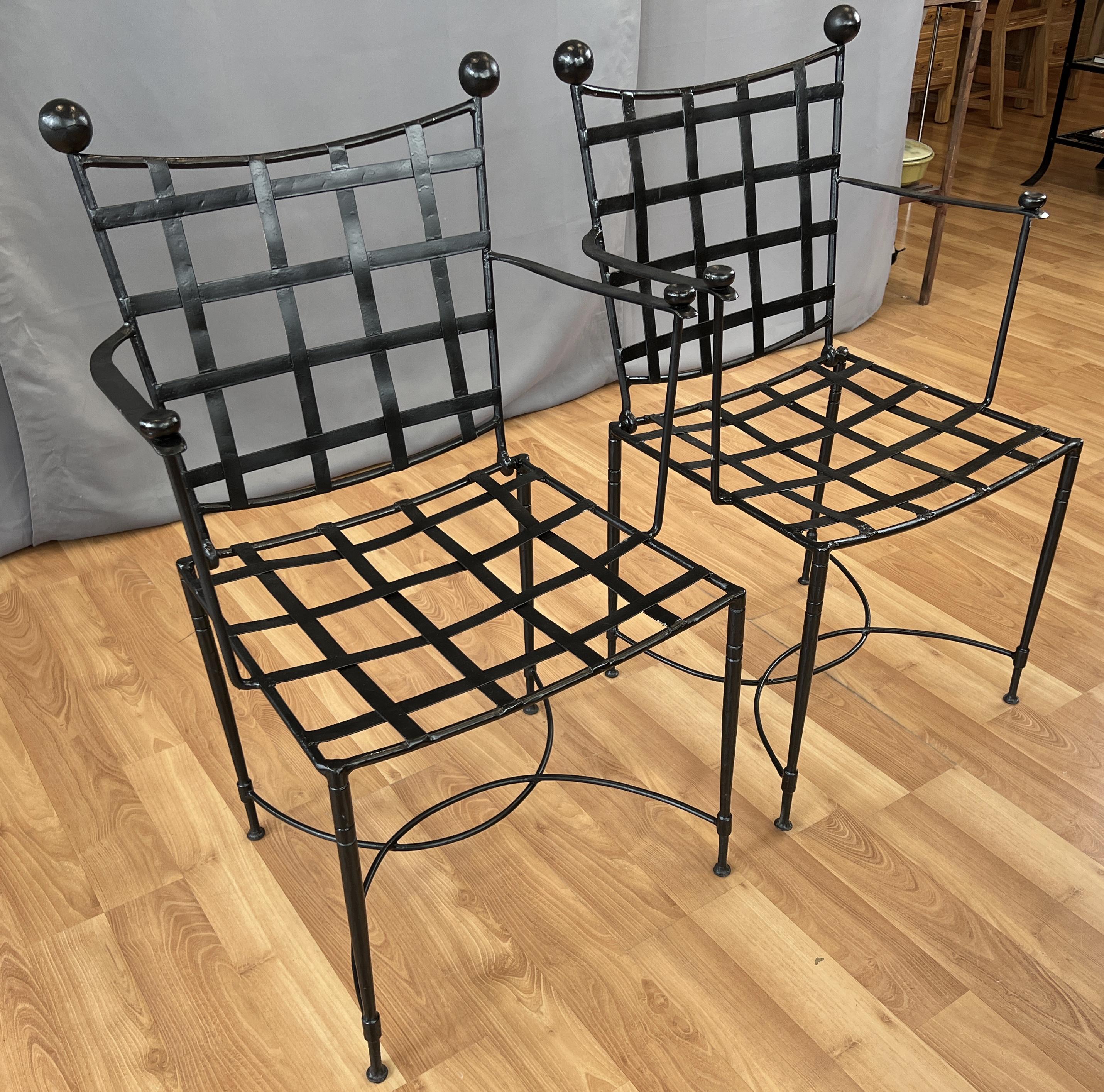 Pair of Woven Patio Chairs Designed by Mario Papperzini for John Salterini  9