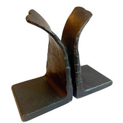 Pair of Wrought Iron Bookends
