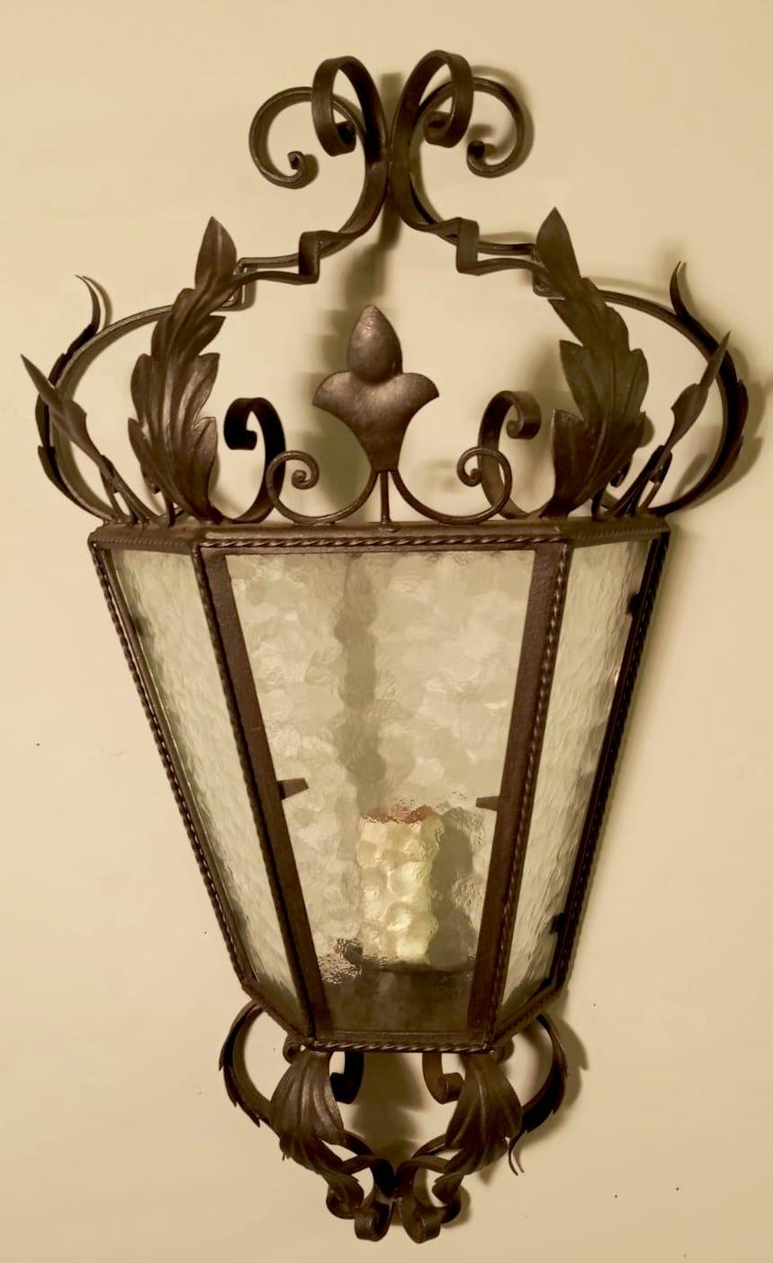 Coppia di  Applique in ferro battuto, 1970' in vendita 4
