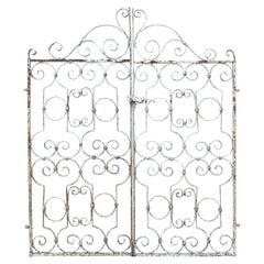 Pair of Wrought Iron Pedestrian Gates