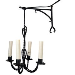 Pair of Wrought Iron Sconces