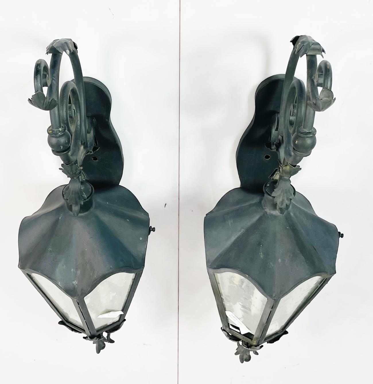 Pair of Wrought Iron Sconces from the Sylvester Stallone Beverly Park Home For Sale 5