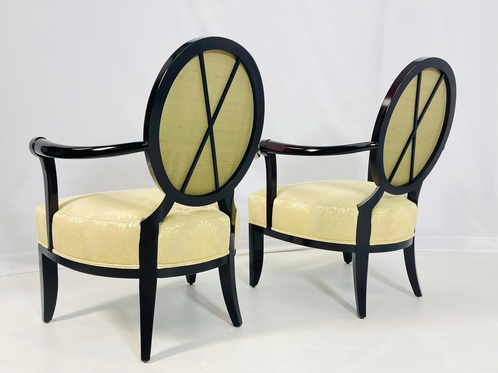 Paire de fauteuils 