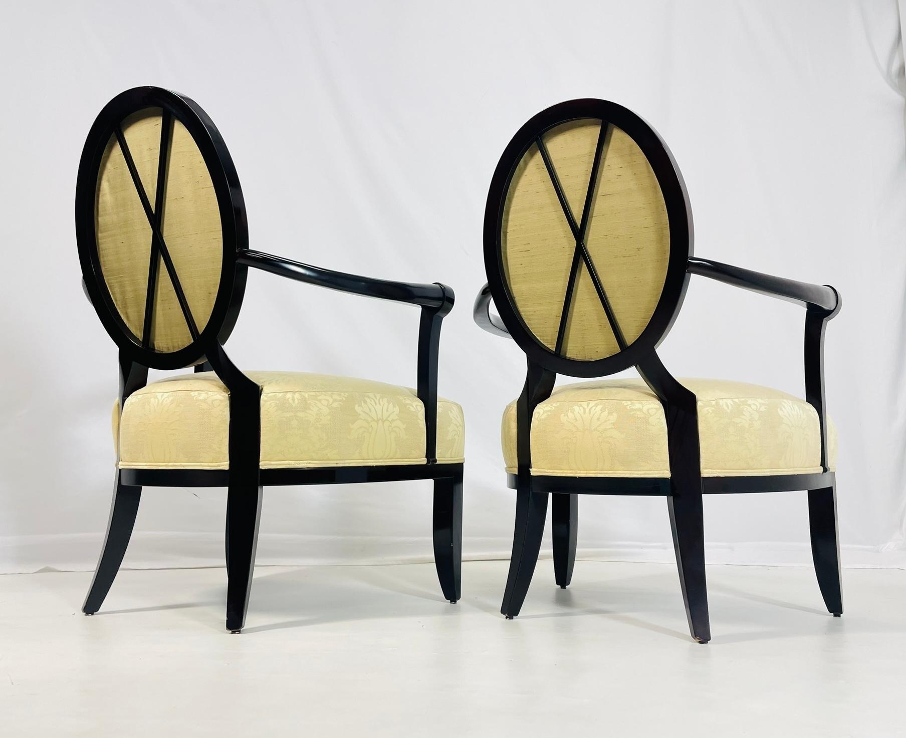 Paire de fauteuils 