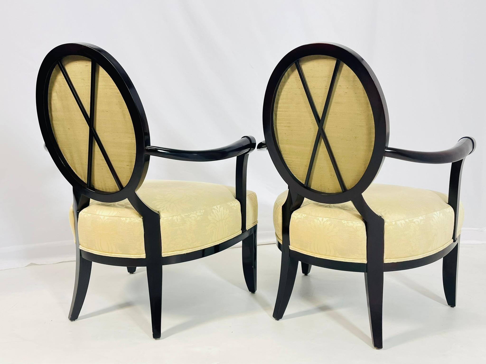 Paire de fauteuils 