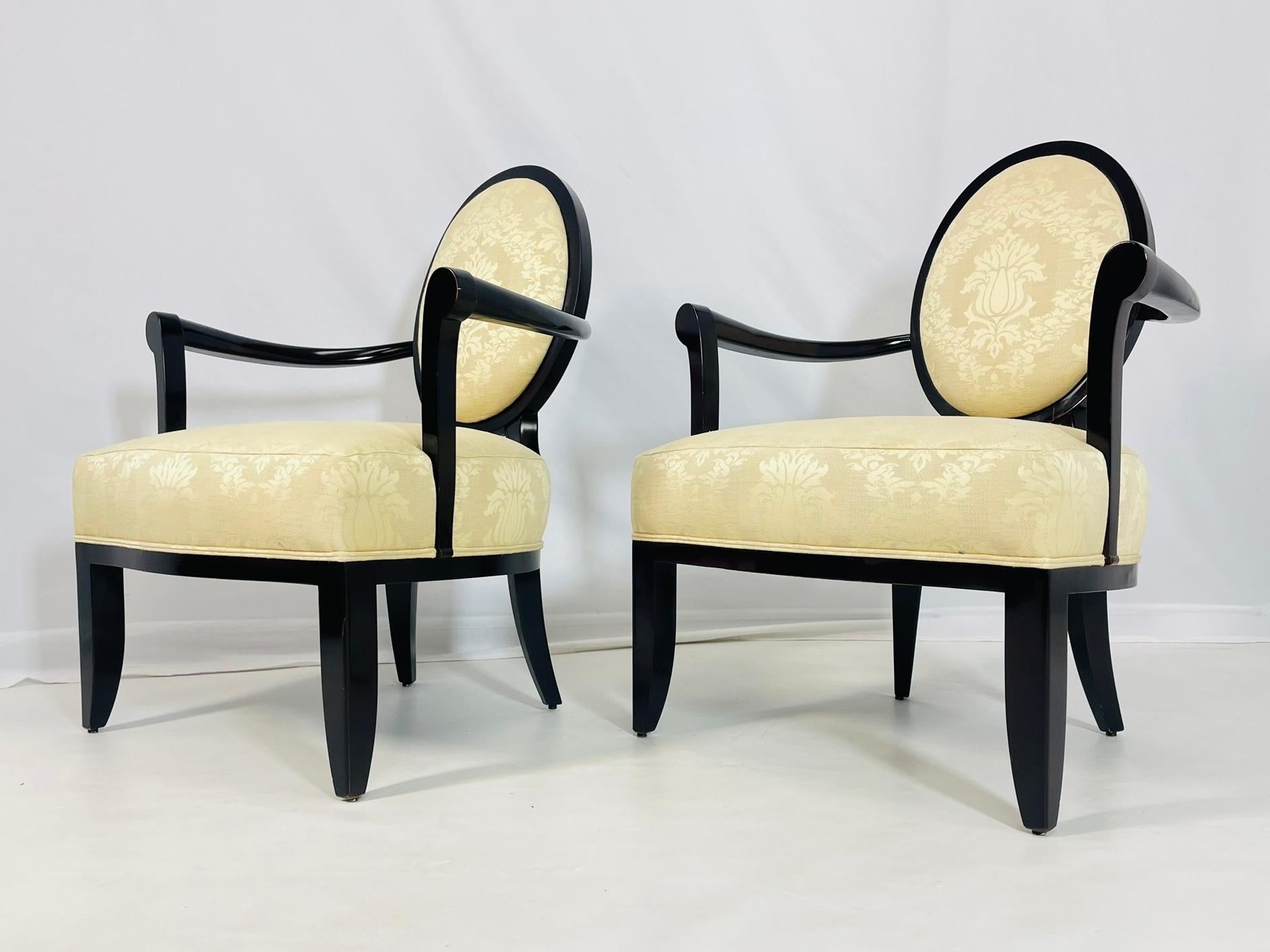 Fait main Paire de fauteuils 