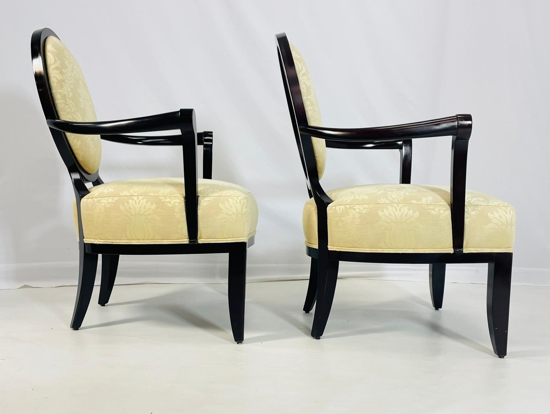 Paire de fauteuils 