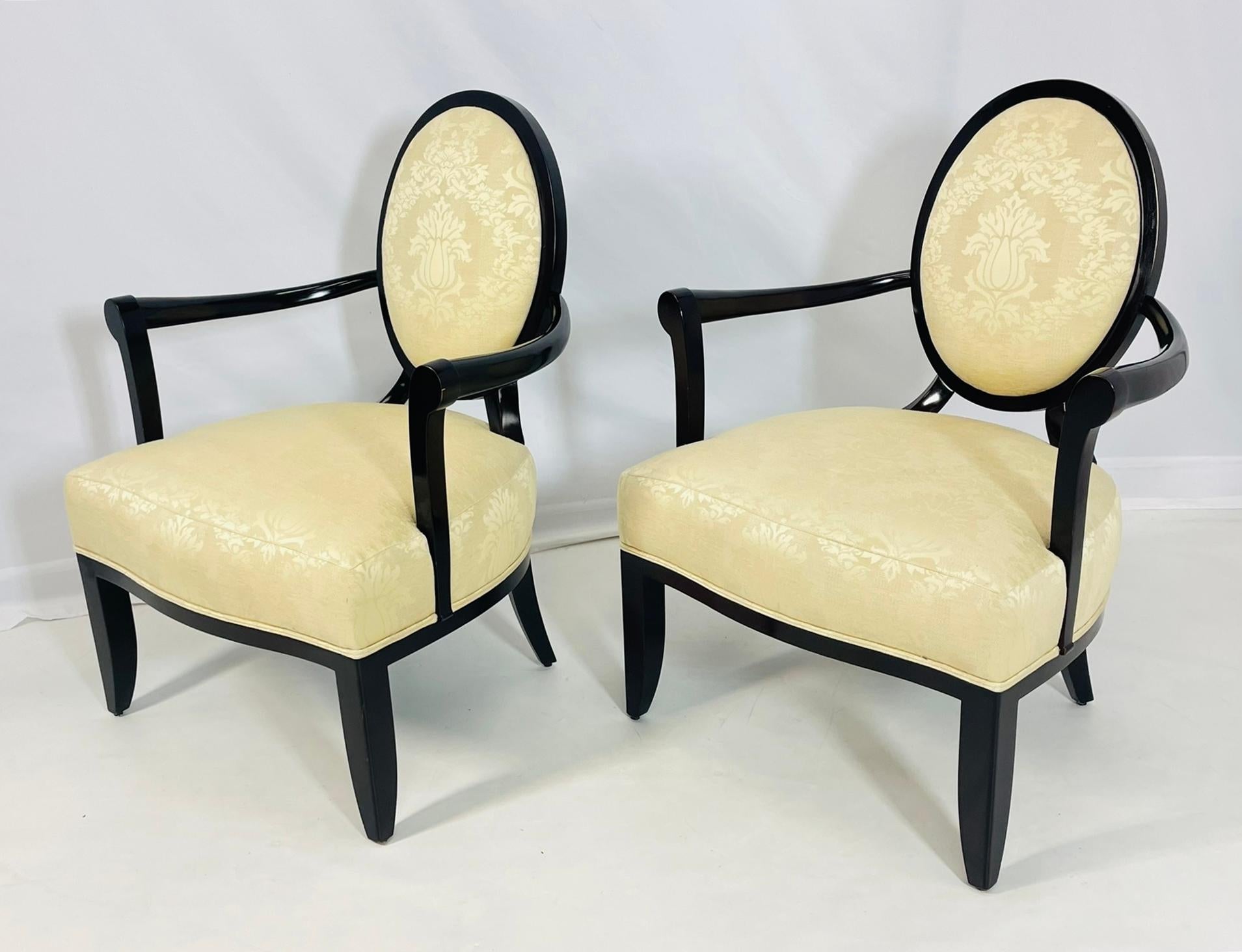 XXIe siècle et contemporain Paire de fauteuils 
