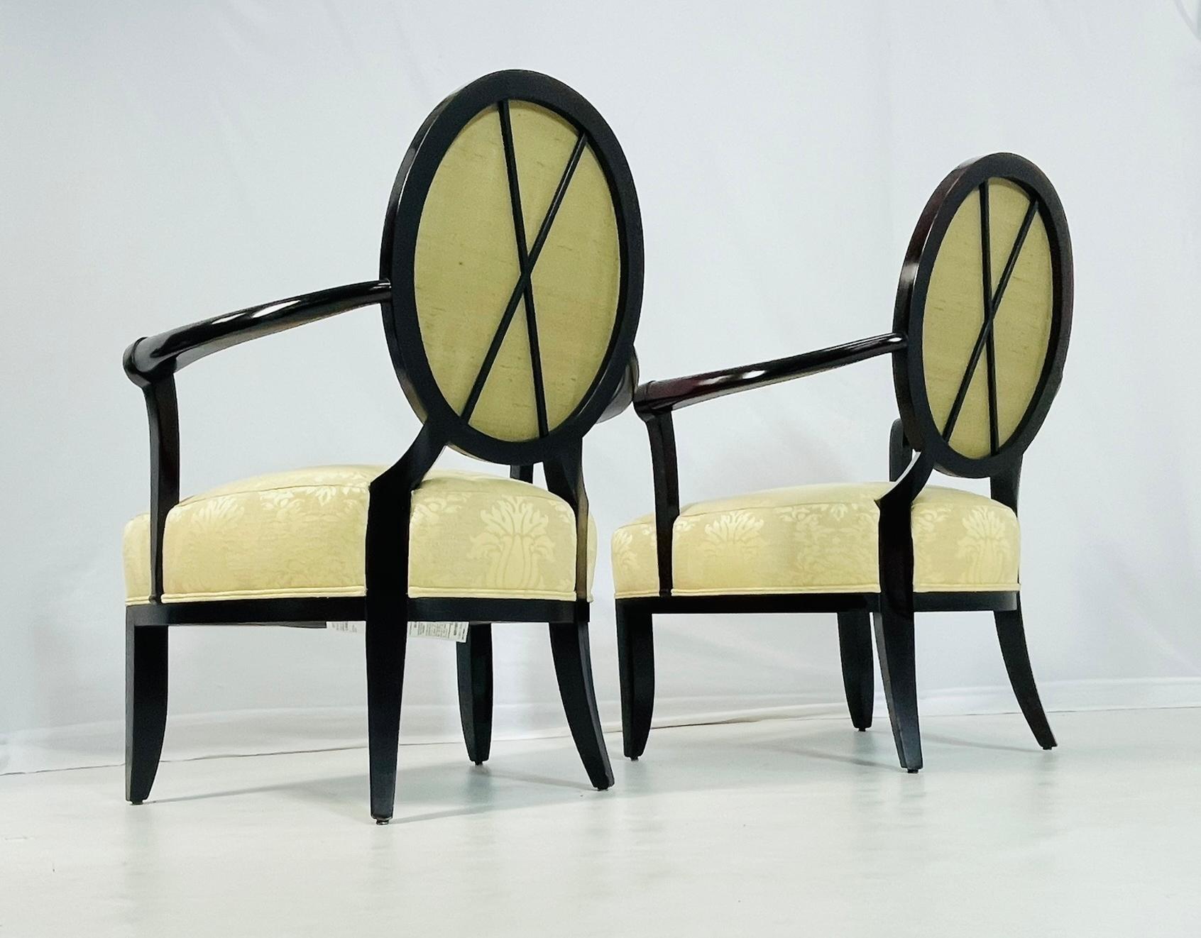 Paire de fauteuils 