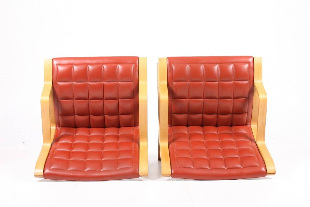 Pair of X Lounge Chair by Hvidt & Mølgaard 1