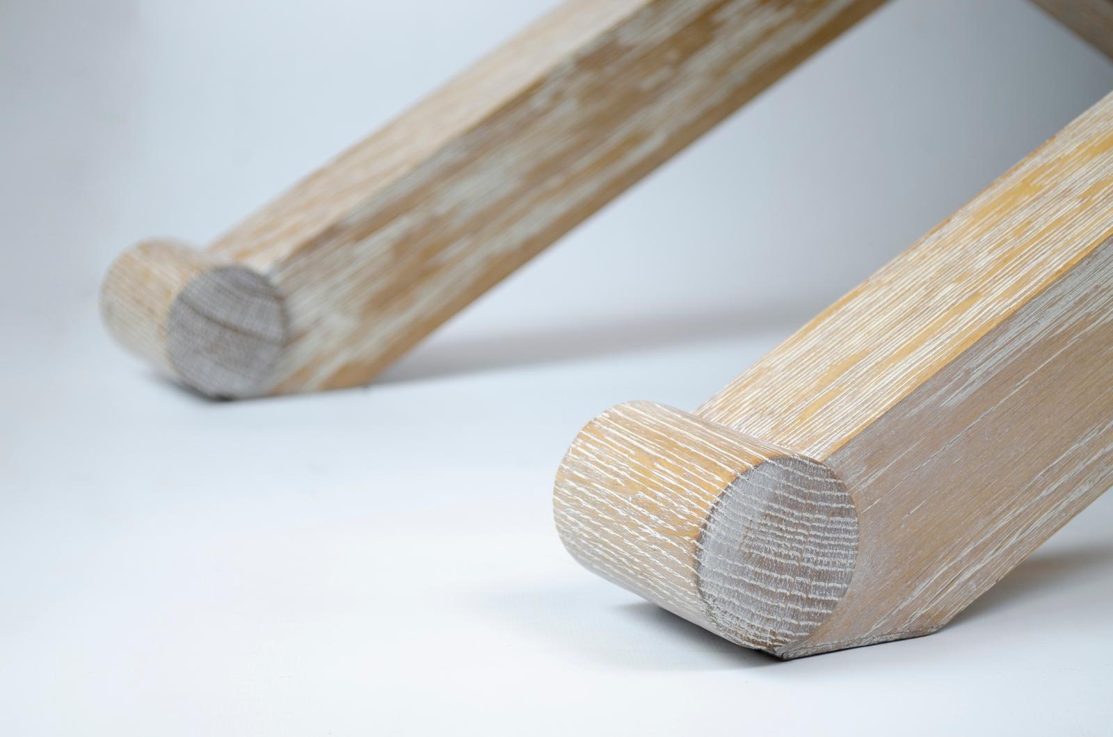 Pair of “X” stools designed by Paul Dupré-Lafon In Good Condition For Sale In Ciudad Autónoma Buenos Aires, C