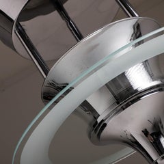 Par de lámparas de techo «Saturnus» de estilo Art Déco originales, tamaño XL (2)