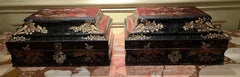 Pair of 18th Century Wig Boxes