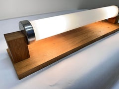 Paar XXL Design Bauhaus Wandlampen, 1940er Jahre - Tschechoslowakei